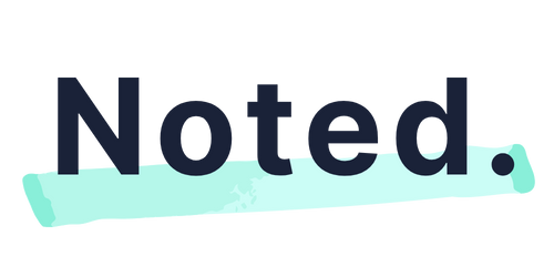 Noted. logo